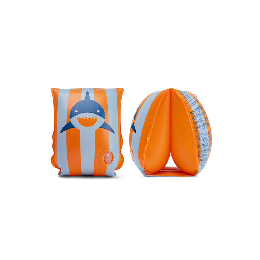 Schwimmflügel - Orange/Blau - Tropic Shark - 2/6 Jahre