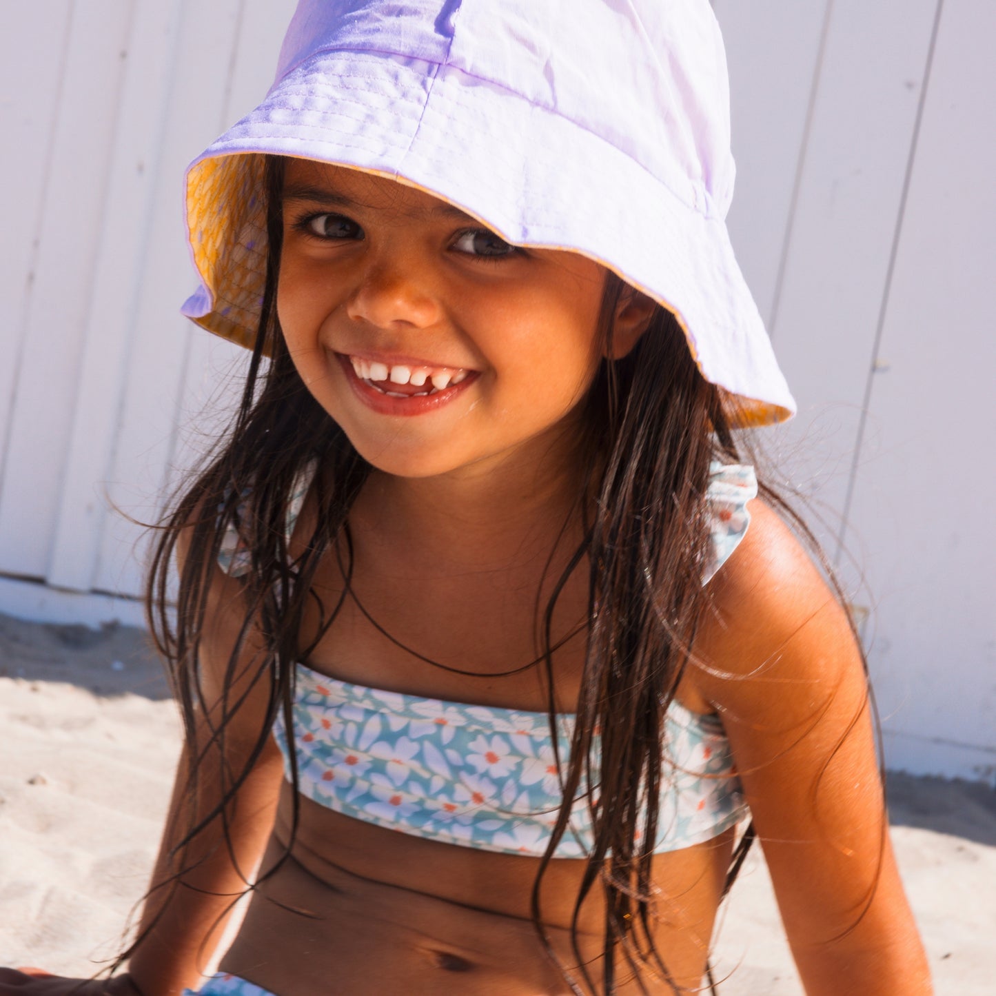 Zonnehoedje Omkeerbaar - Geel - Florish