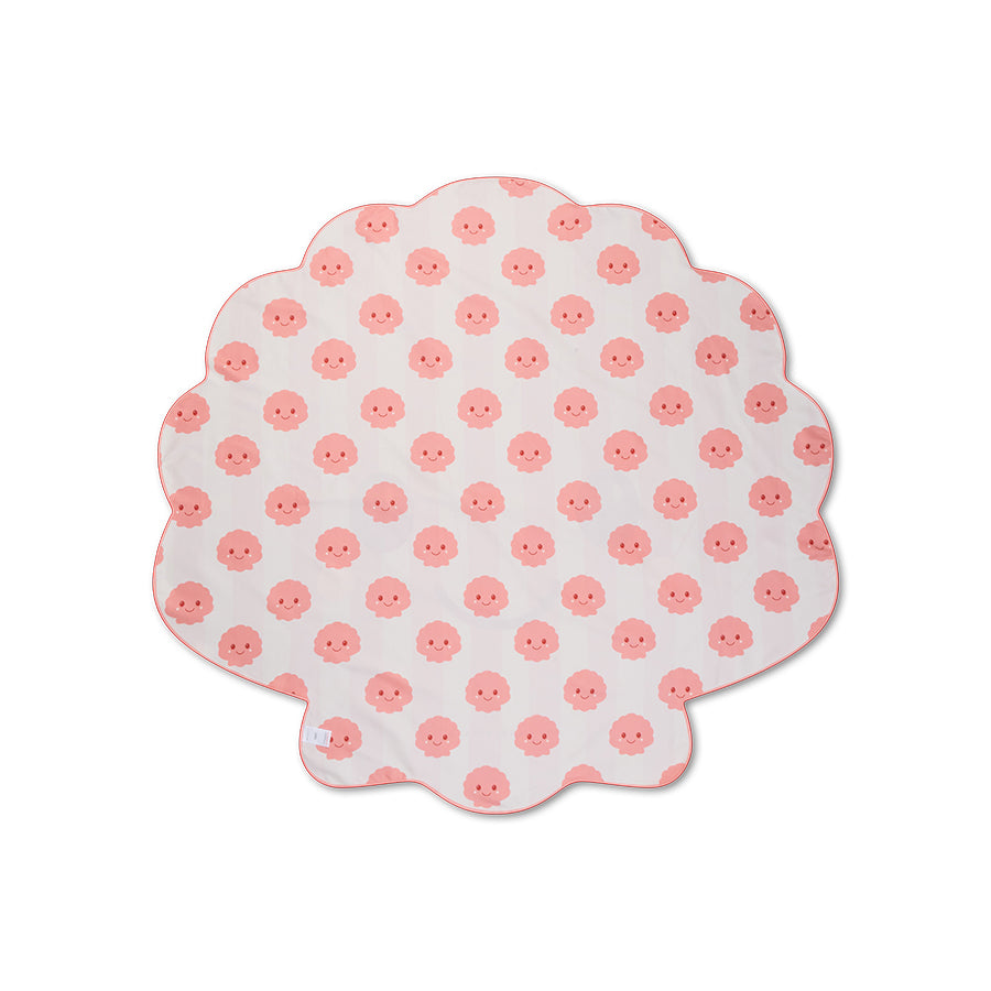 Strandtuch Mikrofaser - Lila - Shelltastic - 140 cm