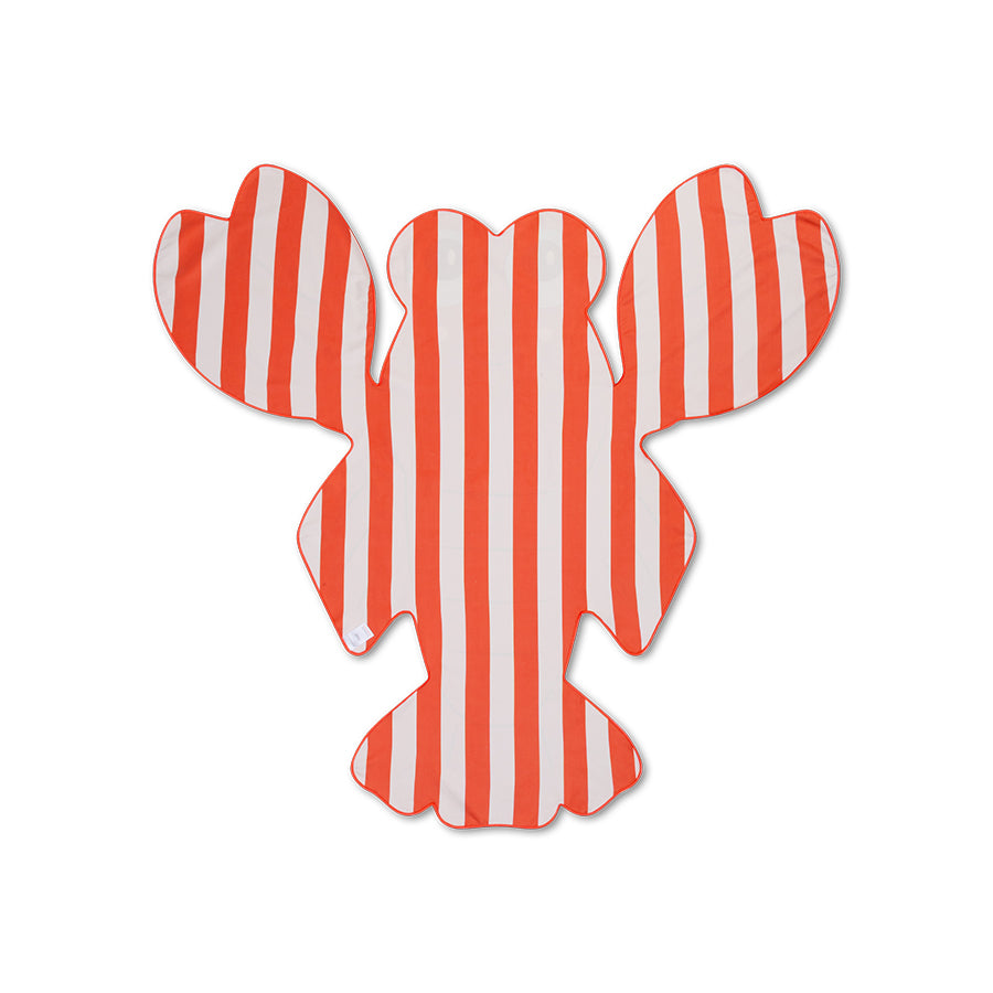Strandtuch Mikrofaser - Rot - Lobster - 140 cm