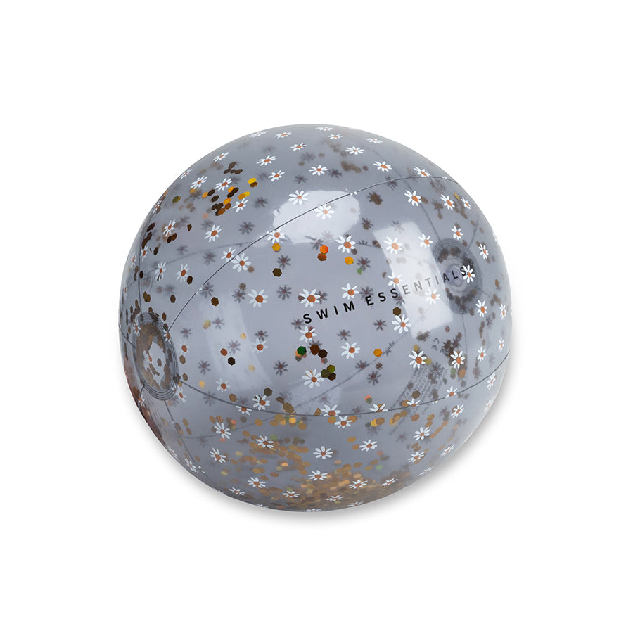 Balon de plage - Bleu - Daisy Flower