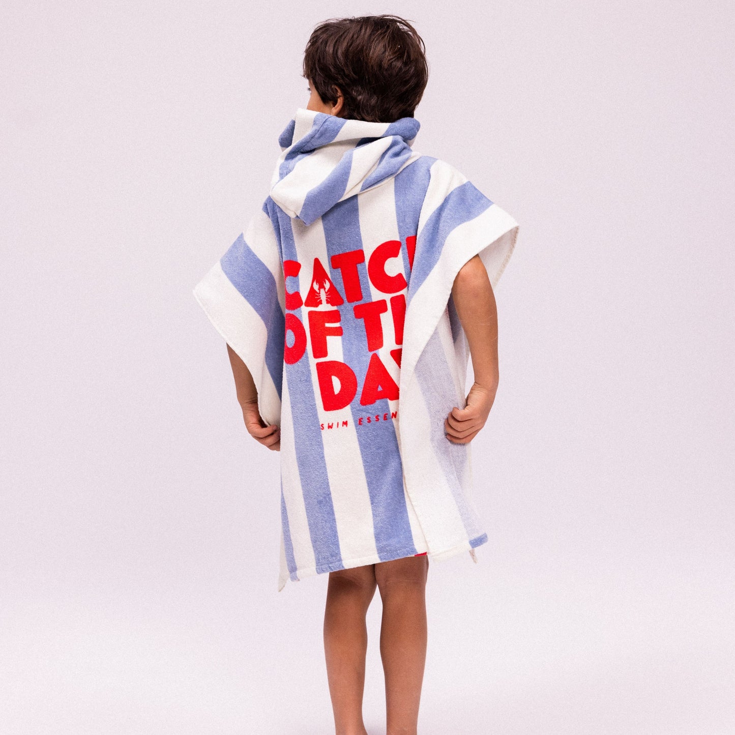 Beach Poncho - Blue - Catch Of The Day - 65 x 65 cm