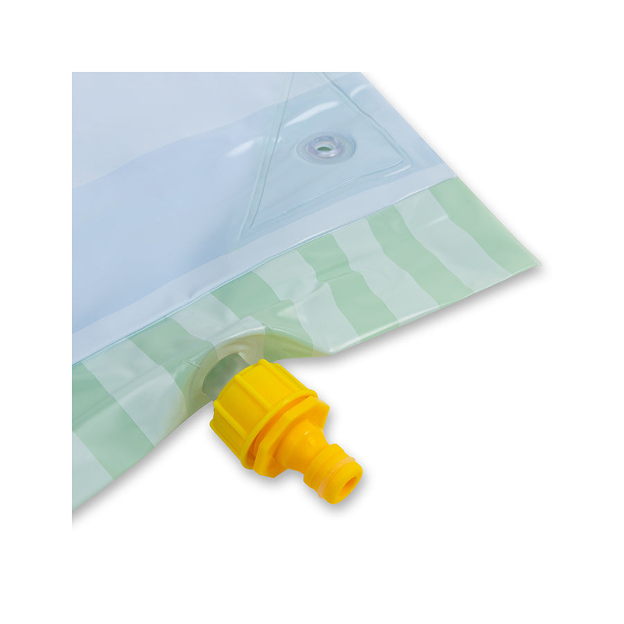 Opblaasbare Waterglijbaan - Groen - Krokodil