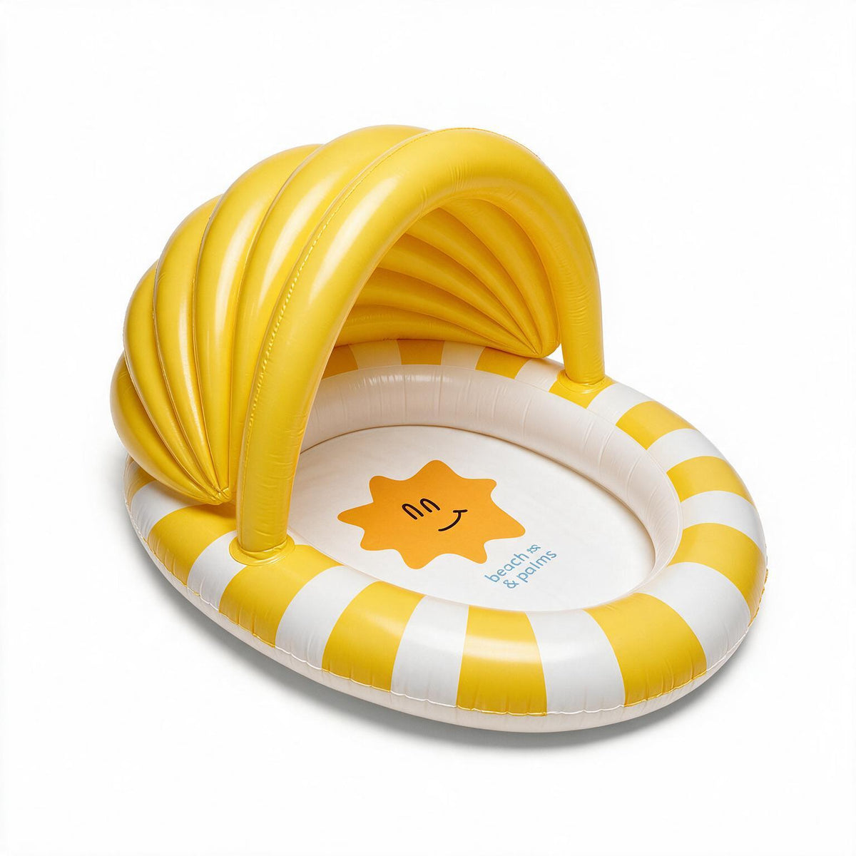 Kids Pool - Mehrfarbig - Happy Sun - Ø 100 cm With Canopy