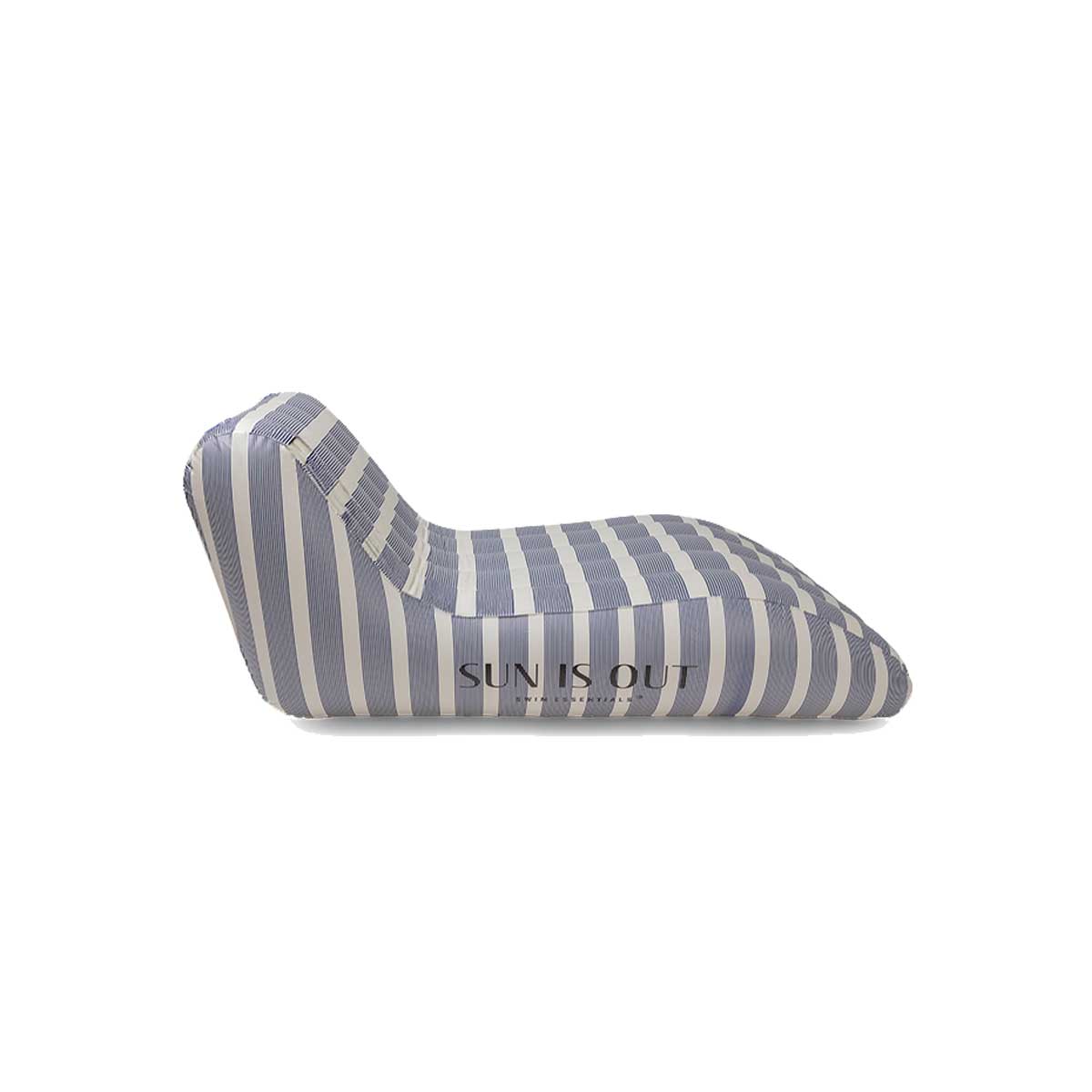 Matelas lounge premium - Bleu/Blanc - Monaco