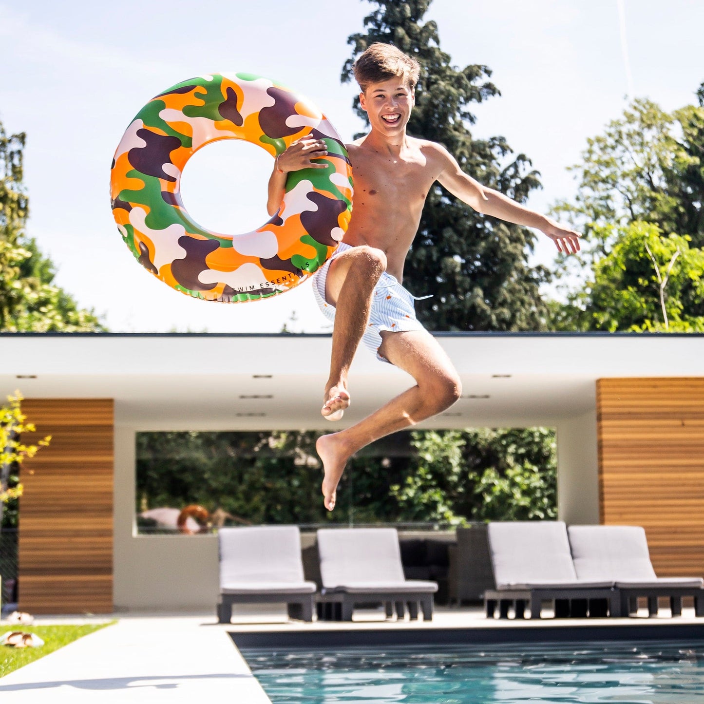 Schwimmring - Camouflage - Forest Fade - Ø 90 cm