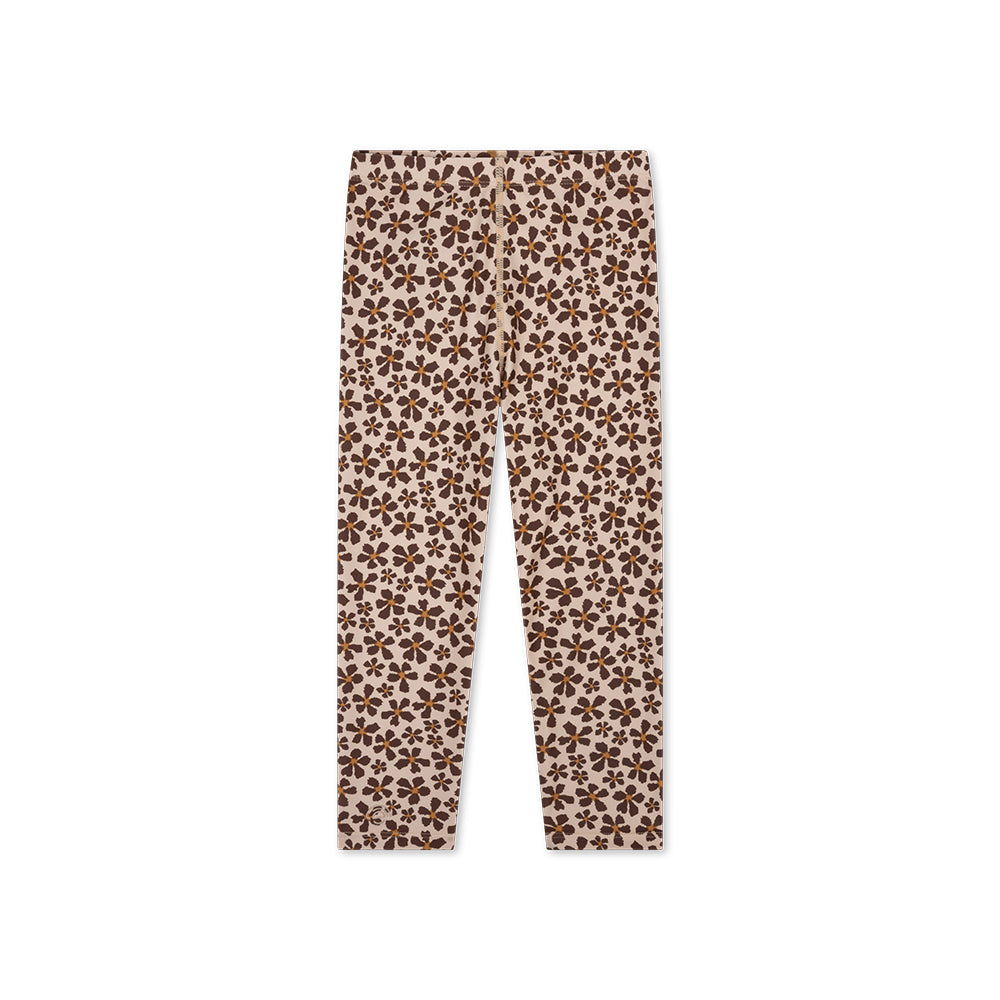 UV Legging - Filles - Orange - Wild Flowers