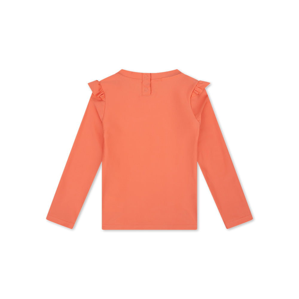 Camiseta De Natación UV Mangas Largas - Rosa - Shell Tastic