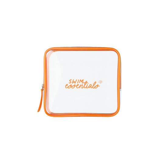 Toilettas - Transparant Oranje - Klein