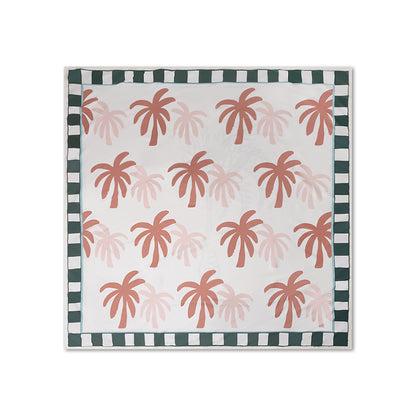 Mikrofaserhandtuch - Mehrfarbig - Palme - 180 x 180 cm