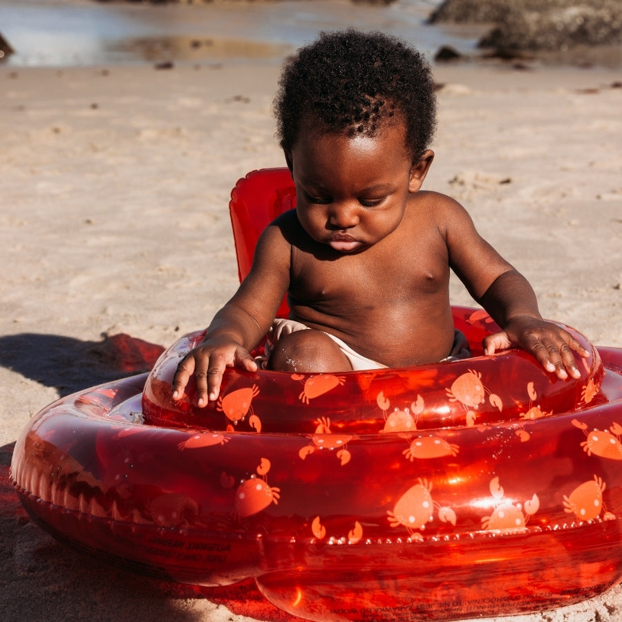 Bouée bébé - Rouge - Crabby - 0/1 Ans