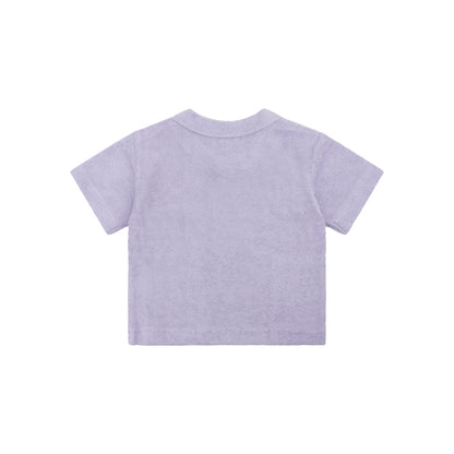 Beach T-Shirt Girls - Terry - Lila