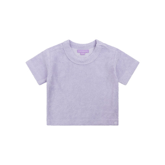 Beach T-Shirt Girls - Terry - Lila