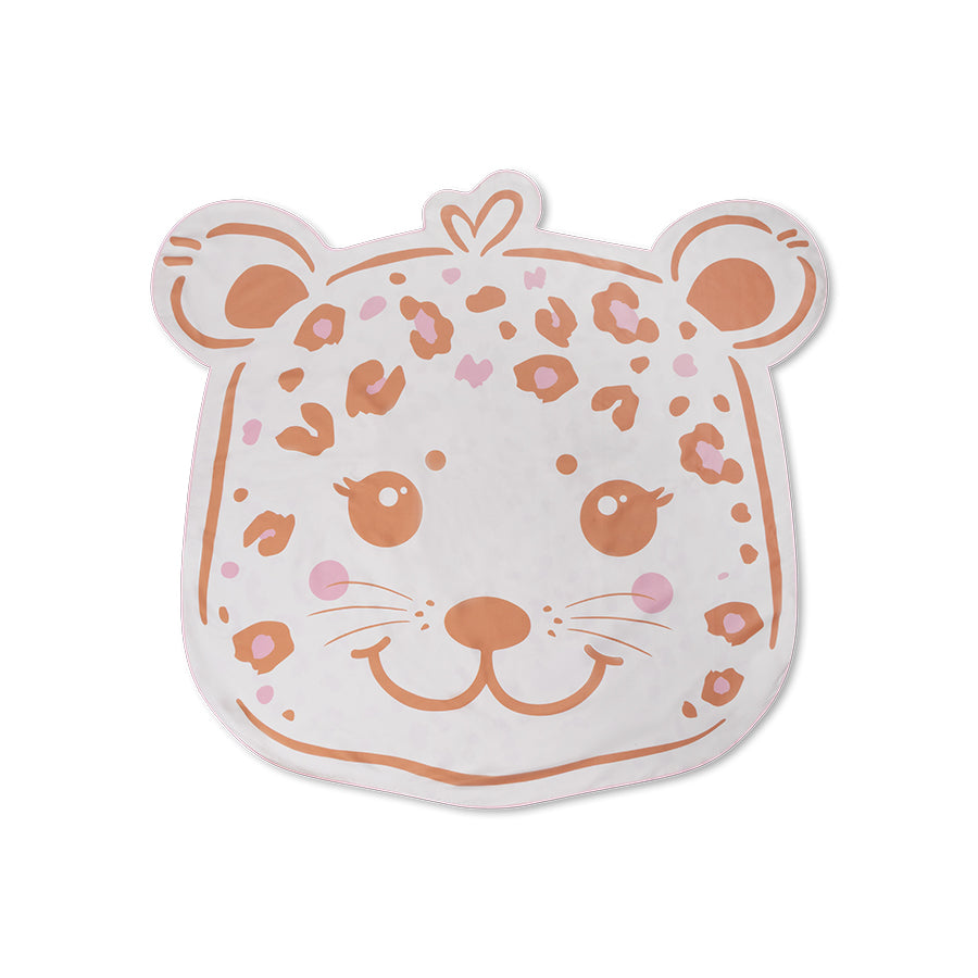 Serviette de Plage Microfibre - Beige - Leopard - 140 cm