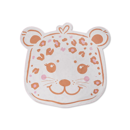 Serviette de Plage Microfibre - Beige - Leopard - 140 cm