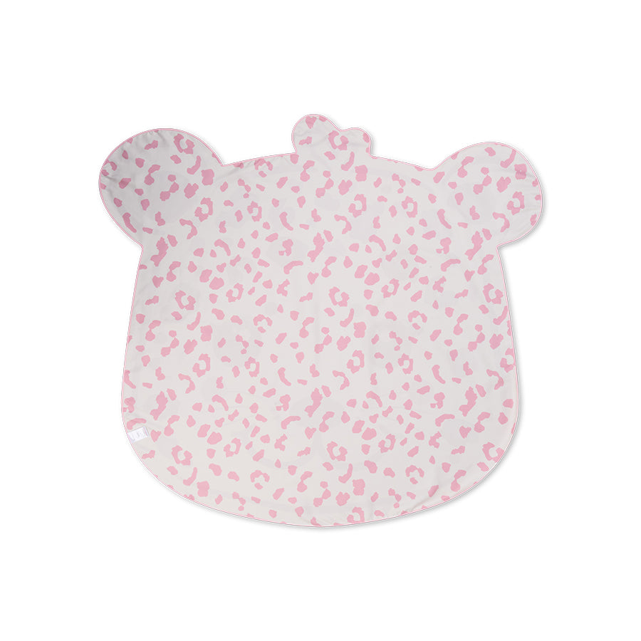 Serviette de Plage Microfibre - Beige - Leopard - 140 cm