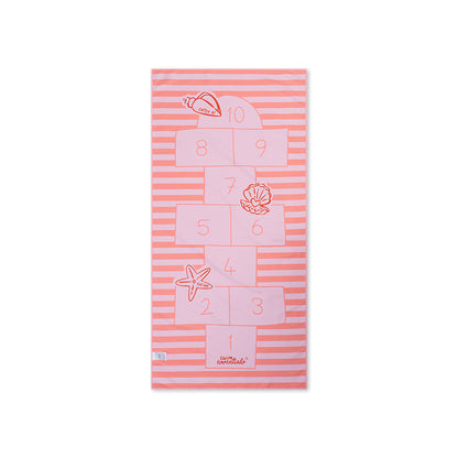 Strandlaken Microvezel - Roze - Mermazing - 135 x 65 cm