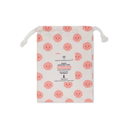 Strandtuch Mikrofaser - Lila - Shelltastic - 140 cm
