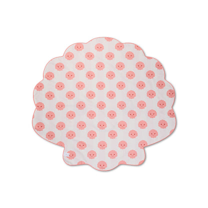 Strandtuch Mikrofaser - Lila - Shelltastic - 140 cm