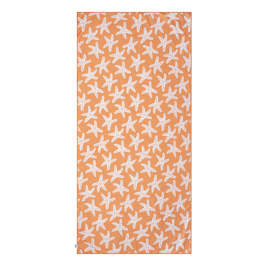 Toalla de playa Microfibra - Naranja - Seastar 135 x 65 cm