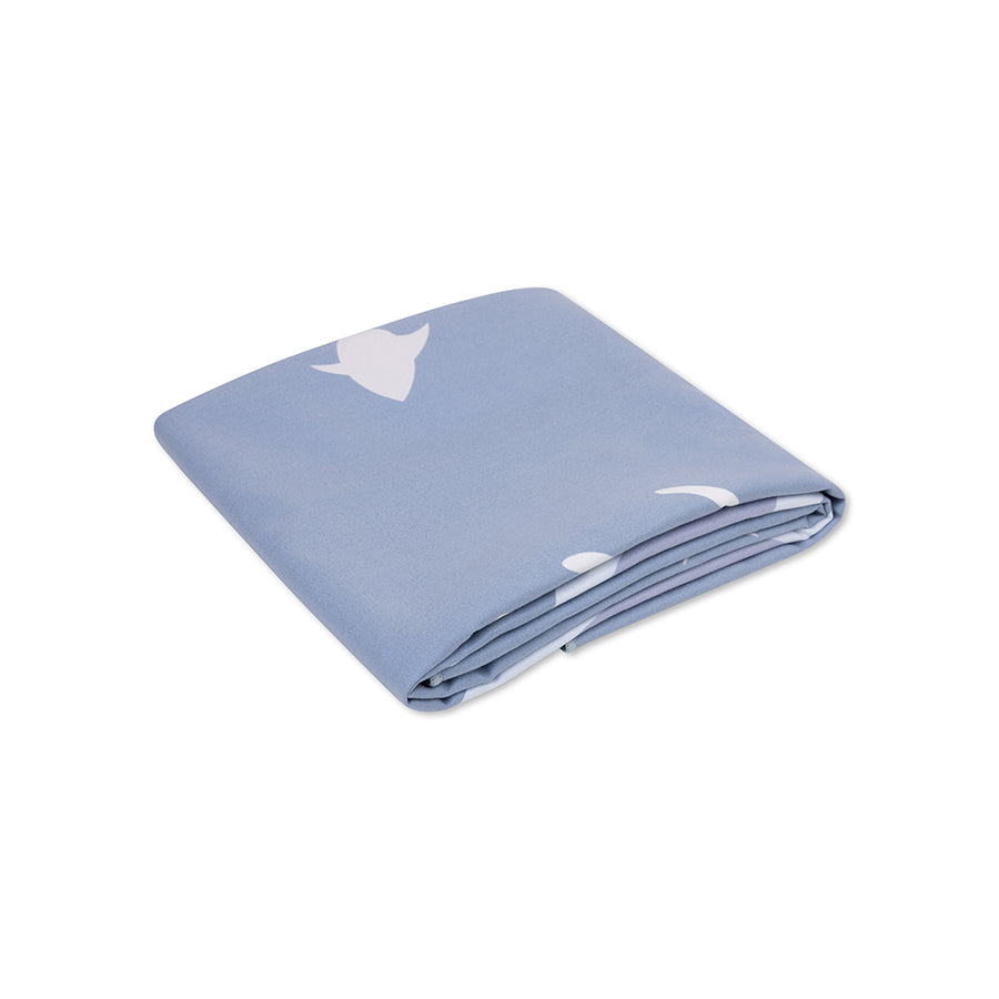 Serviette de Plage Microfibre - Bleu - Coral Bliss - 135 x 65 cm