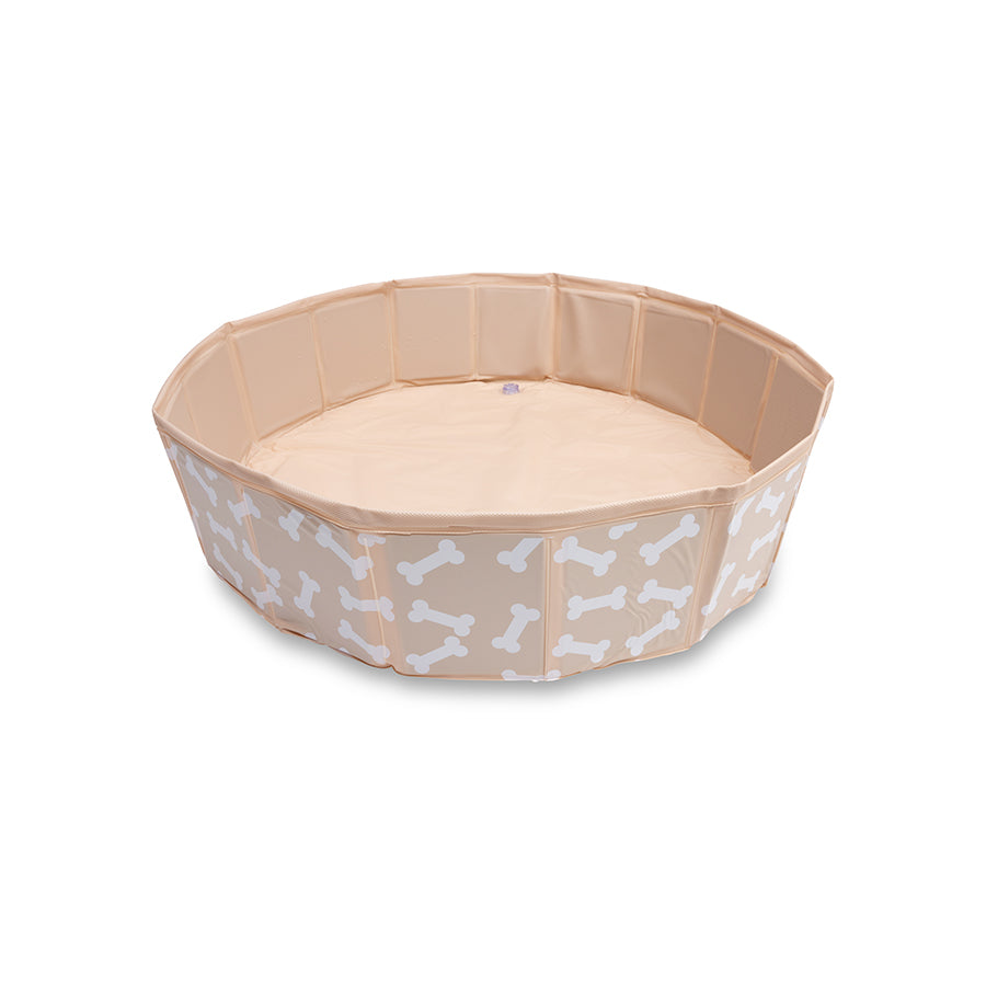 Hundepool - Beige - Bonebash - Ø 80 cm