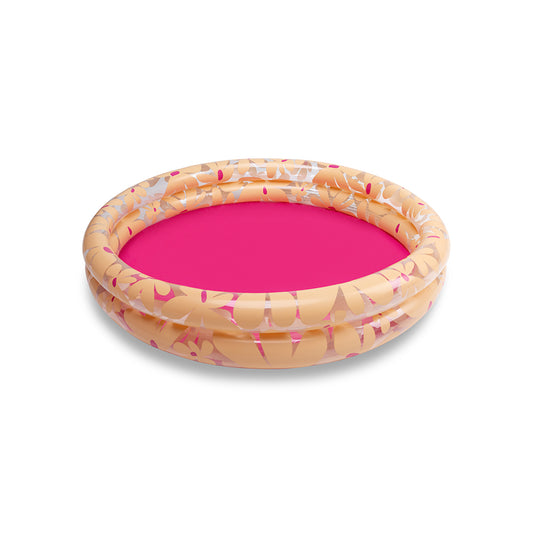 Kinder Pool - Orange - Clear Bloom - Ø 100 cm