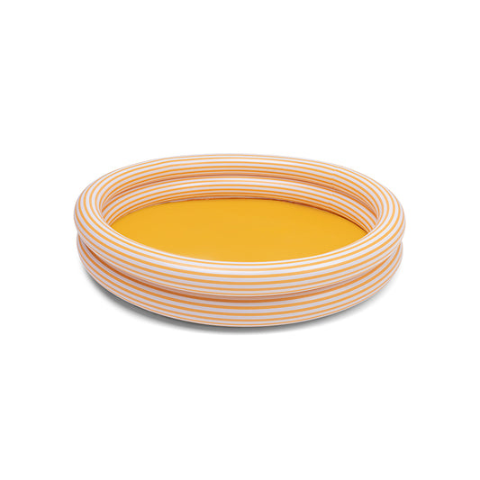 Kinder Pool - Gelb/Weiß - Softlines - Ø 100 cm