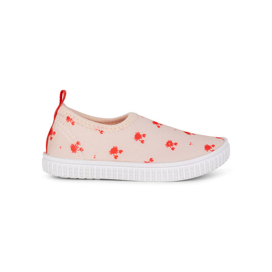 Zapatos de Agua para Niños - Beige/Rojo - Crabby