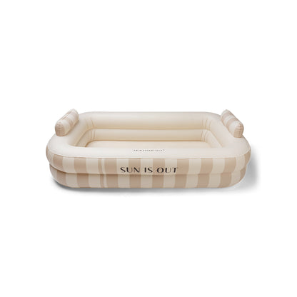 Zwembad - Beige - Saint Tropez - 211 x 132 x 46 cm