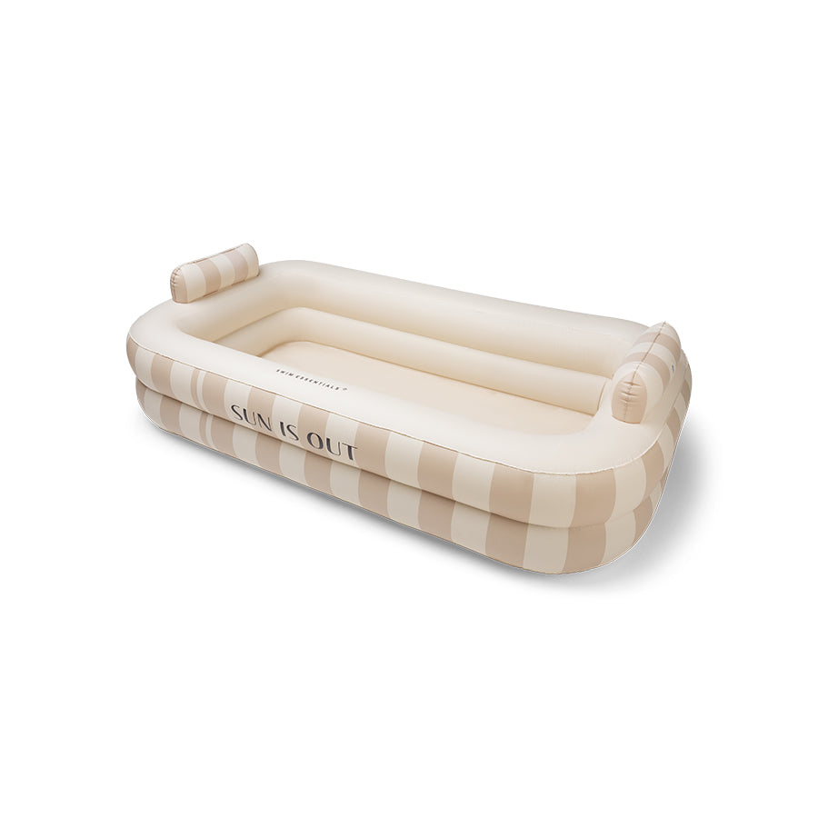 Zwembad - Beige - Saint Tropez - 211 x 132 x 46 cm