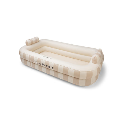 Zwembad - Beige - Saint Tropez - 211 x 132 x 46 cm