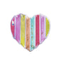 Pool Float - Multicolor Heart - Color Rush - 150 cm