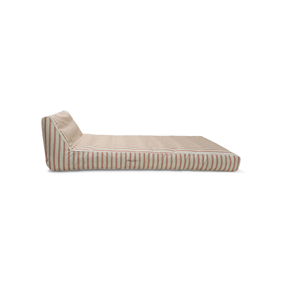 Premium Pool Float - Rot/Beige - Saint Tropez