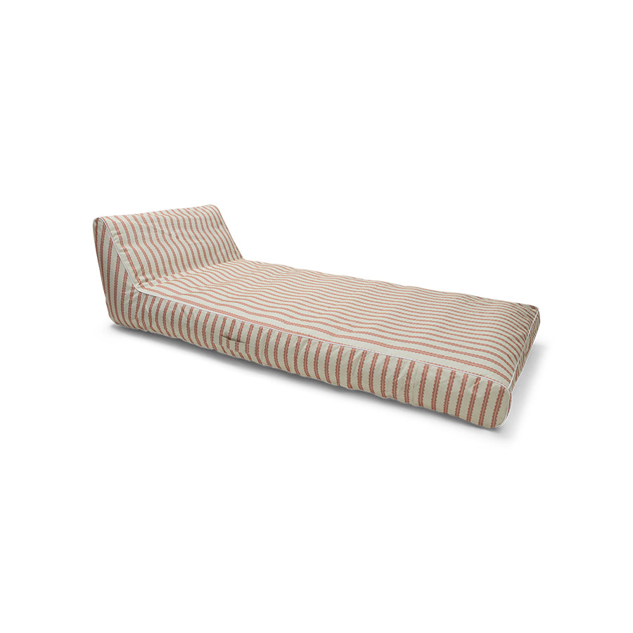 Premium Pool Float - Rot/Beige - Saint Tropez