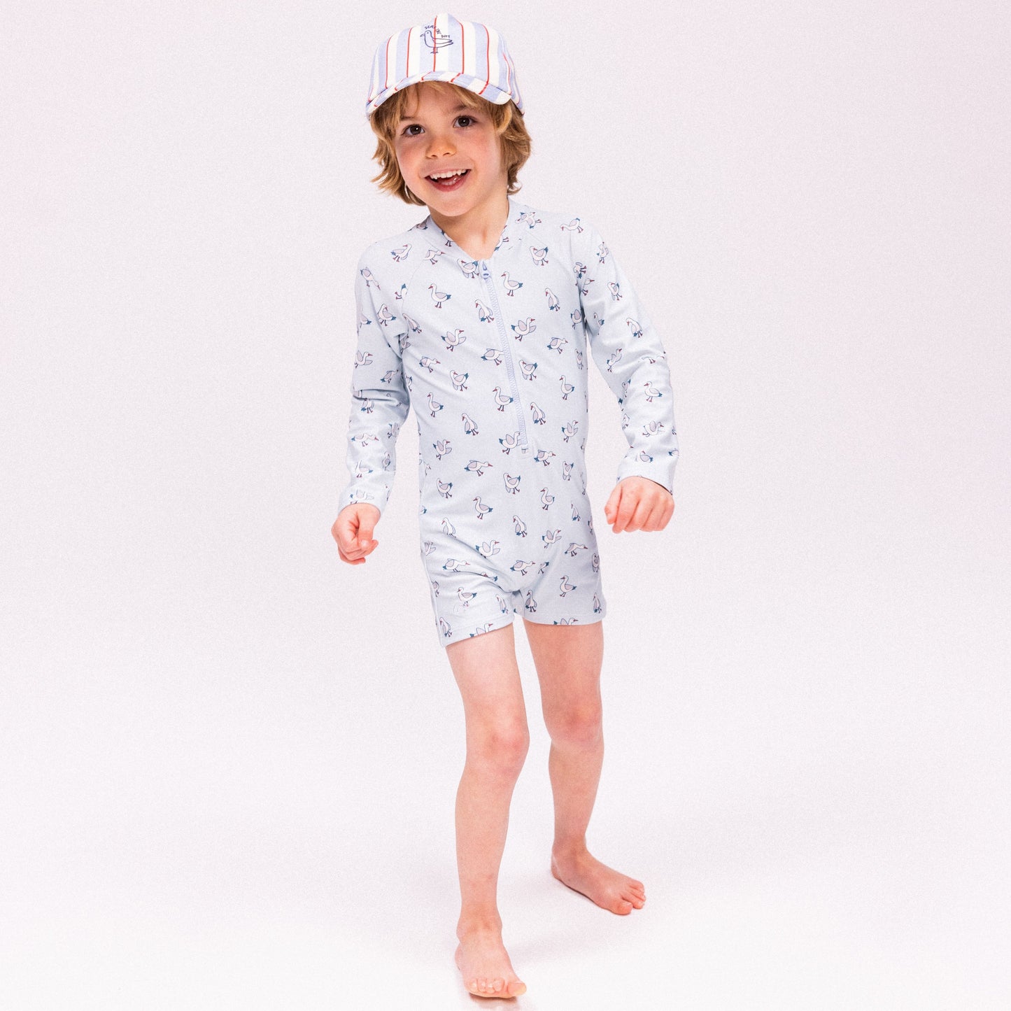 UV Zwempak Jongens - Blauw - Little Seagull