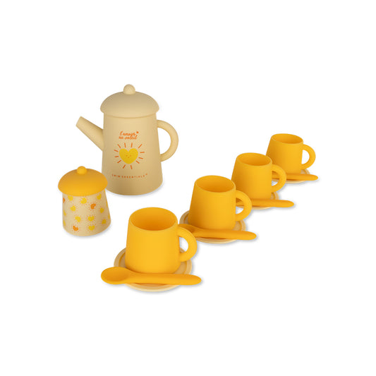 Juego De Té De Silicona - Amarillo - Solmate