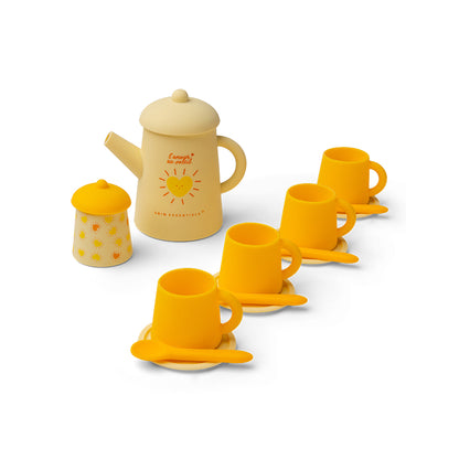 Jouet – Service à thé - Jaune - Solmate - 9 Stucks
