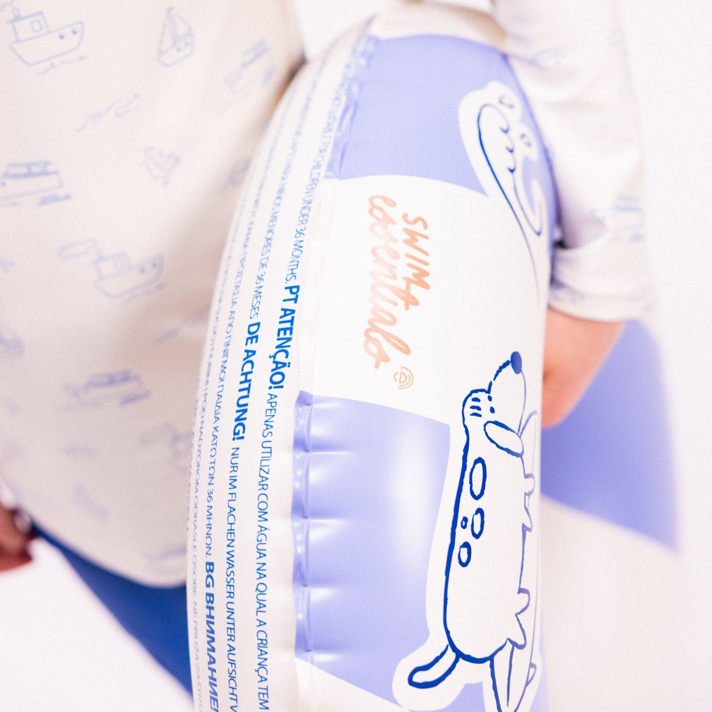 Zwemband - Blauw - Surfer - Ø 55 Cm