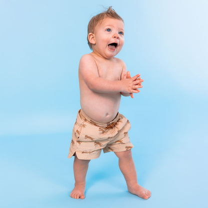 Badeshorts - Braun - Roamer