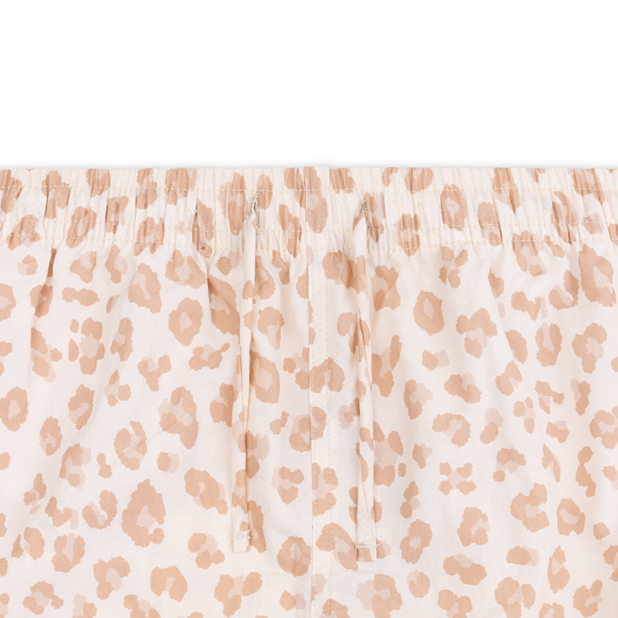 Badeshorts Mädchen - Beige - Leopard