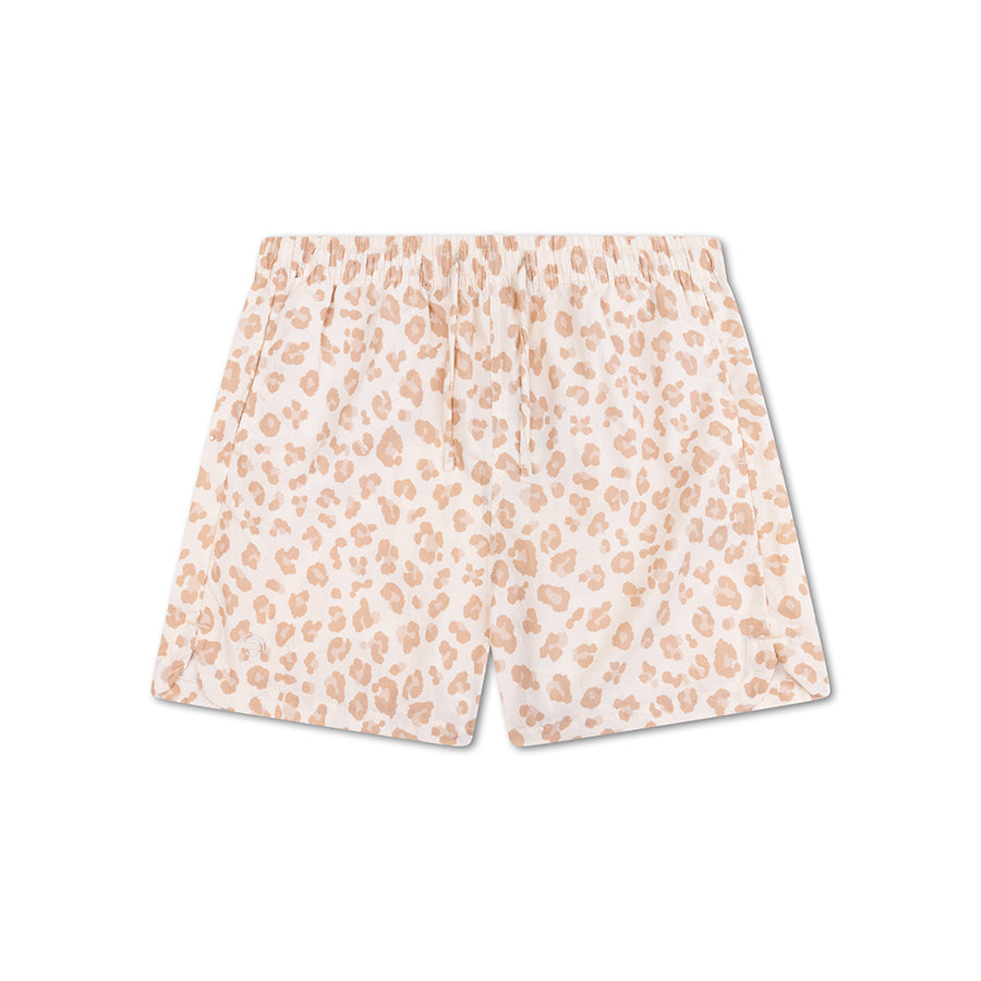 Badeshorts Mädchen - Beige - Leopard