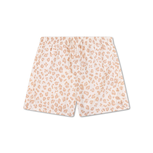 Zwembroek Meisjes - Beige - Leopard