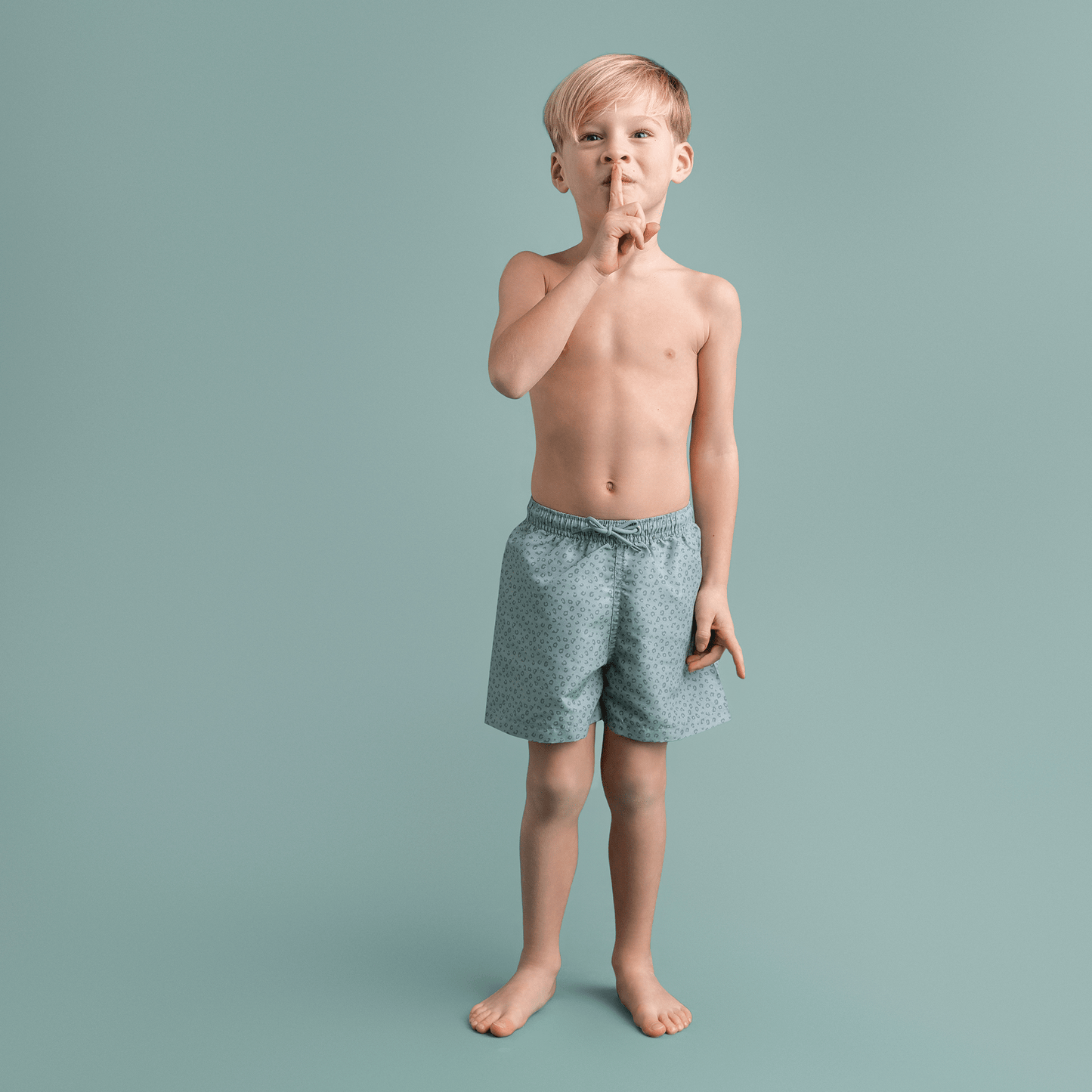 Shorts de bain - Vert - Leopard