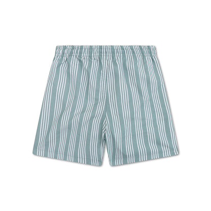 Shorts de baño - Verde - Resort Stripes