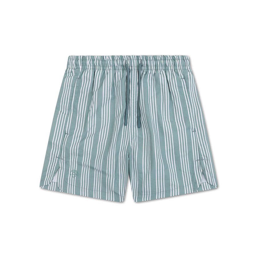 Shorts de baño - Verde - Resort Stripes