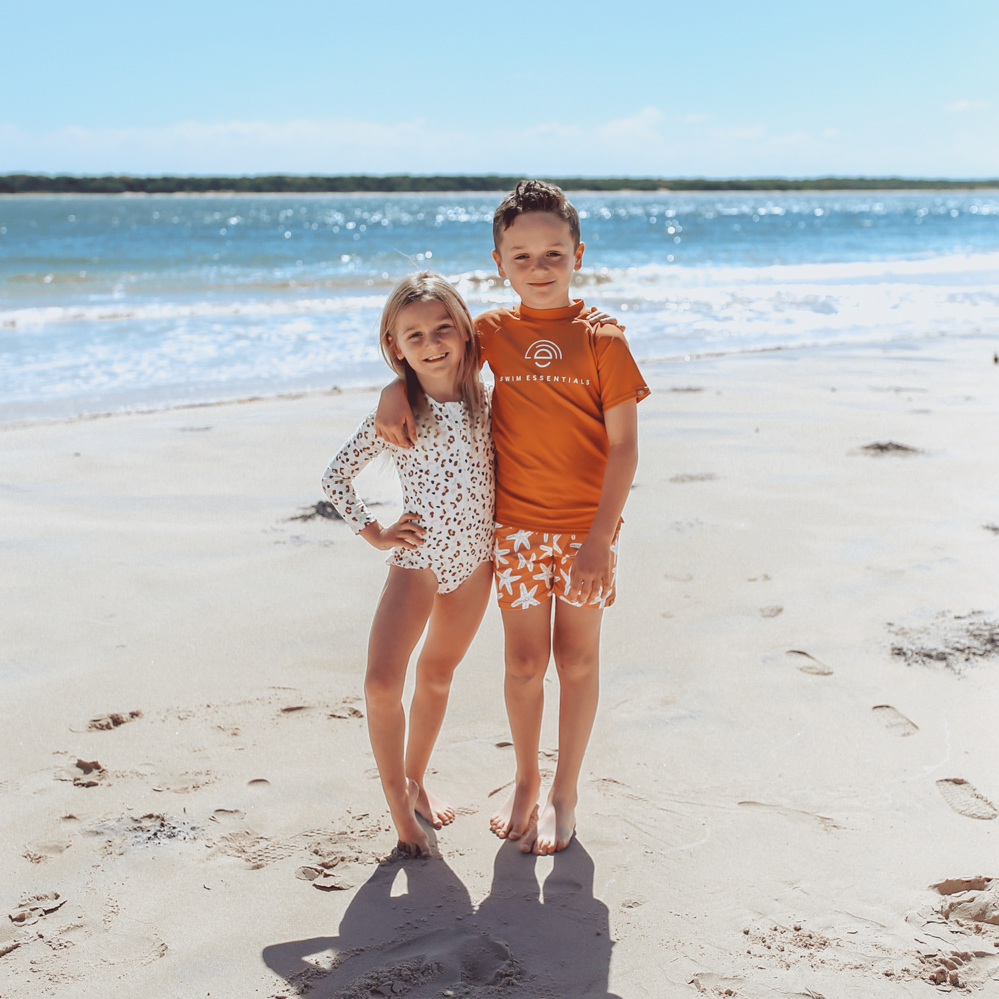 Badehose - Orange - Seastar