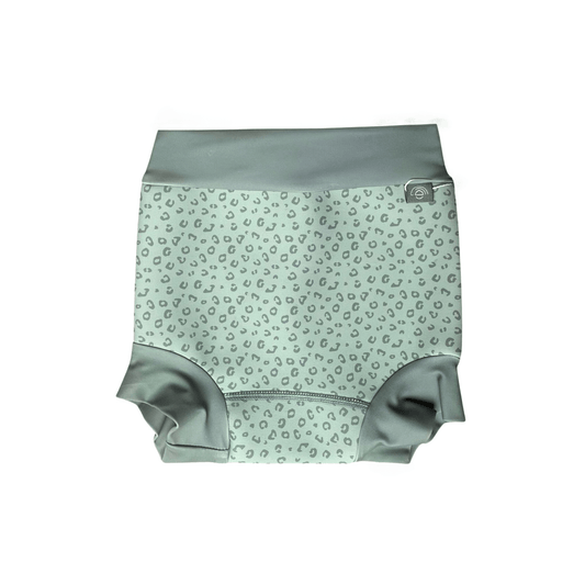 Pañal de Natación - Neopreno - Verde - Leopard