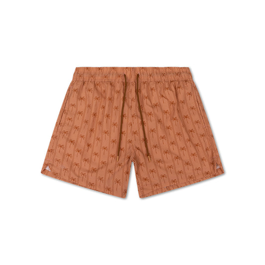 Zwembroek - Bruin - Palm Stripe - Volwassen