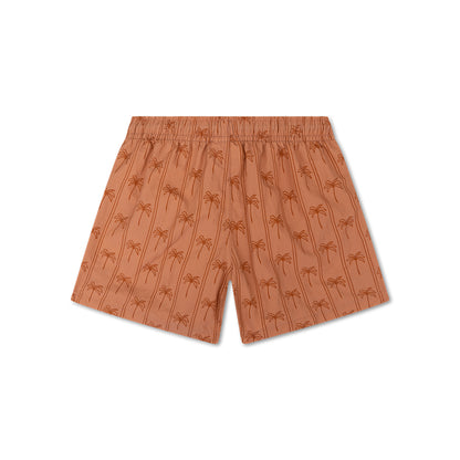 Zwembroek - Bruin - Palm Stripe